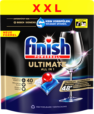 Ultimate All in 1 Geschirrspül-Caps XXL Finish