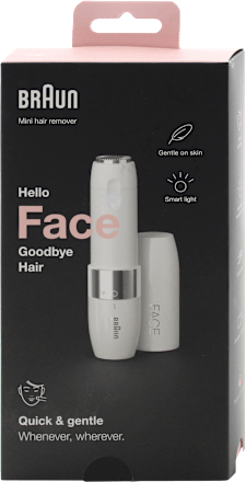 Mini epilátor na tvár Hello Face Goodbye Hair FS1000 Braun