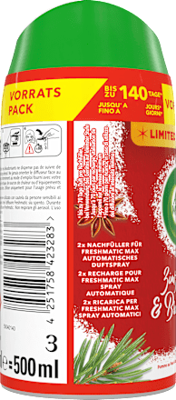 Freshmatic Zimtzauber & Bratapfel Nachfüllpack (2x250 ml) AirWick