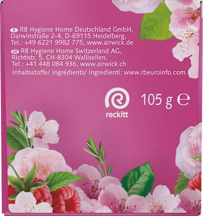 Duftkerze im Glas Raspberry Rose Splash (2x105 g) AirWick