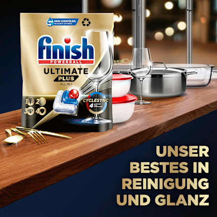Spülmaschinen-Tabs Ultimate Plus Finish