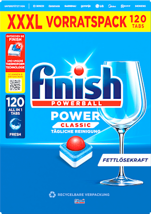 Spülmaschinen-Tabs Classic  Finish