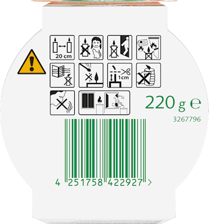 Duftkerze im Glas Vanillesterne & Karamell 220g AIR WICK