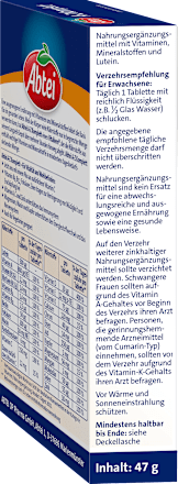 Prehransko dopolnilo A-Ž complete Abtei