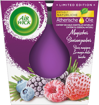 Duftkerze im Glas Magischer Beerenzauber 105g AirWick