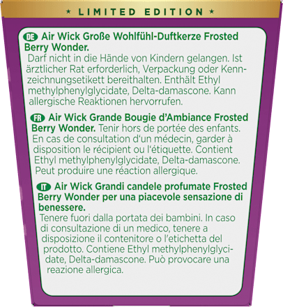 Duftkerze im Glas Frosted Berry Wonder AirWick