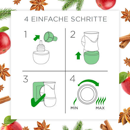Duftölflakon Nachfüller Zimtzauber & Bratapfel AirWick