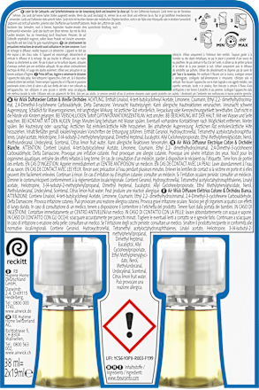 Lufterfrischer Duftstecker Cotton & Weiße Orchidee Nachfüllpack (2x19 ml) AirWick