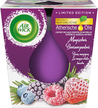 Duftkerze im Glas Magischer Beerenzauber 105g AirWick