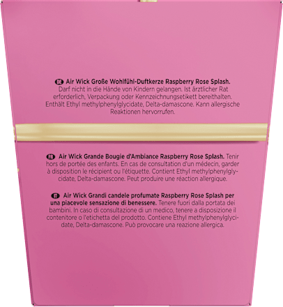 Duftkerze im Glas Raspberry Rose Splash AirWick
