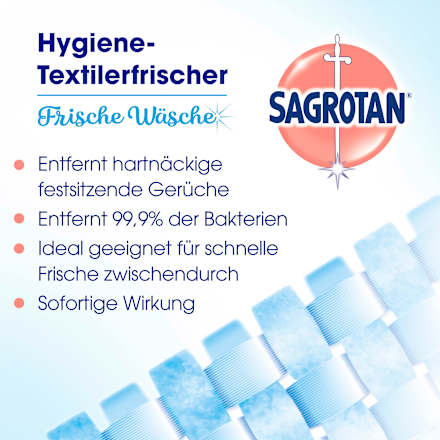 Textilerfrischer Frische Wäsche Sagrotan