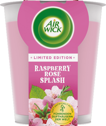Duftkerze im Glas Raspberry Rose Splash AirWick