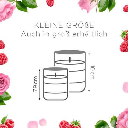 Duftkerze im Glas Raspberry Rose Splash 105 g AirWick