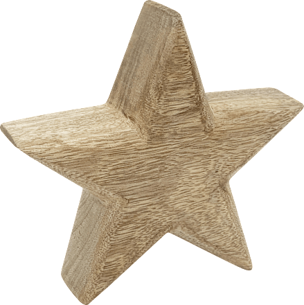 Holzstern, braun Dekorieren & Einrichten