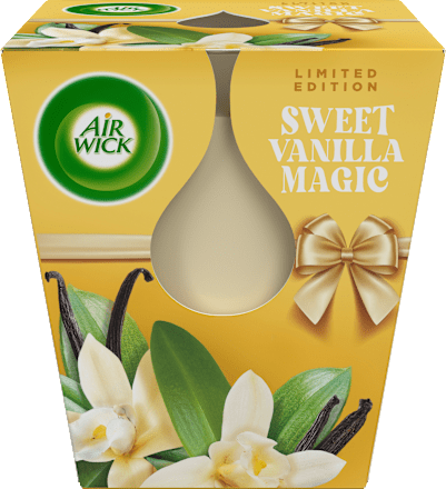 Duftkerze im Glas Sweet Vanilla Magic 220g AirWick