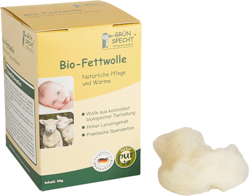 Fettwolle Bio Grünspecht