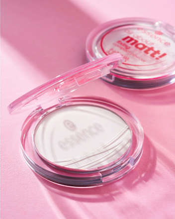 Kompakt Puder All About Matt! Fixing  essence