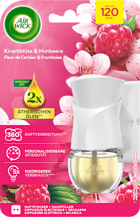 Duftstecker Starter-Set Kirschblüte & Himbeere AirWick
