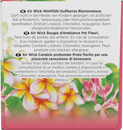 Duftkerze im Glas Blumenwiese 105g AirWick