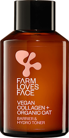 Toner Barriere & Hydro Veganes Kollagen + Bio-Hafer Farm Loves Face