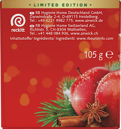 Duftkerze im Glas Baked Apple & Cinnamon Joy 105g AirWick