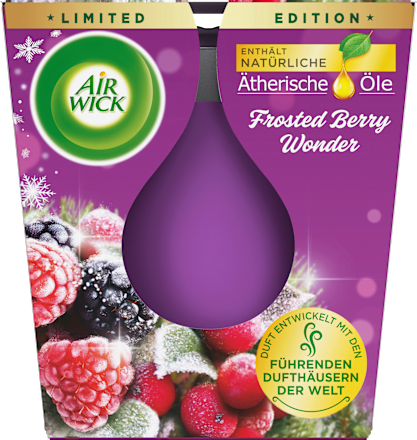 Duftkerze im Glas Frosted Berry Wonder 105g AirWick