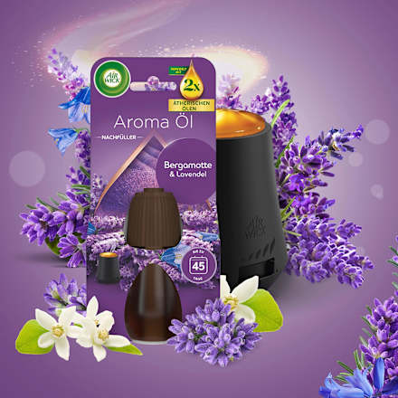 Aroma Öl Nachfüller Bergamotte und Lavendel AirWick