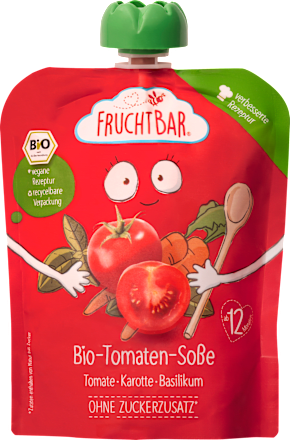Tomatensoße Karotte Basilikum, ab 1 Jahr FruchtBar
