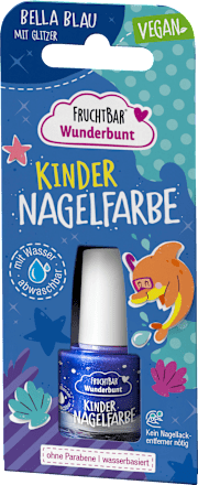 Nagelfarbe Wunderbunt blau für Kinder FruchtBar