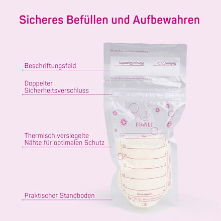 Muttermilchbeutel Elanee