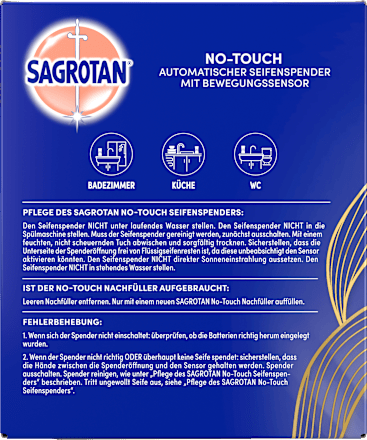 Seifenspender No Touch Sagrotan