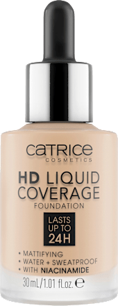 Foundation Liquid HD Coverage Waterproof 10 Light Beige CATRICE