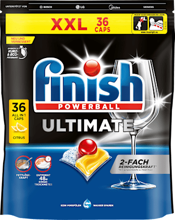 Geschirrspül-Tabs Ultimate All in 1 Citrus XXL Finish