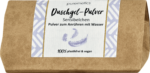 Duschgel-Pulver Sensibelchen puremetics