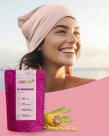 Pflanzenpulver, D-Mannose  Lebepur
