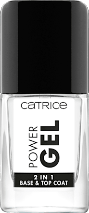 podkladový & svrchní lak na nehty Power Gel 2 v 1 CATRICE