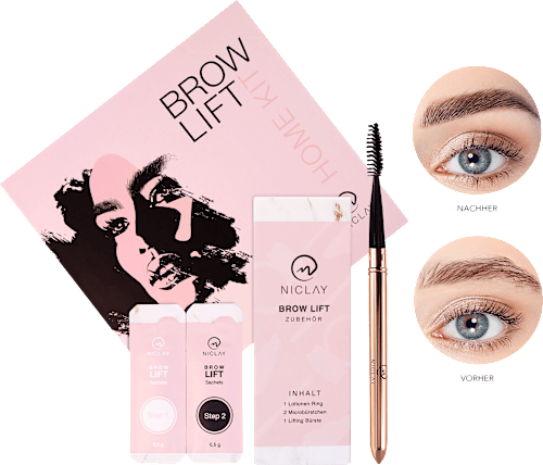 Augenbrauenlifting Set Brow Lift Home Kit NICLAY
