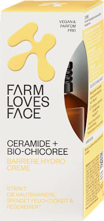 Gesichtscreme Barriere Hydro Ceramide + Bio-Chicoree Farm Loves Face