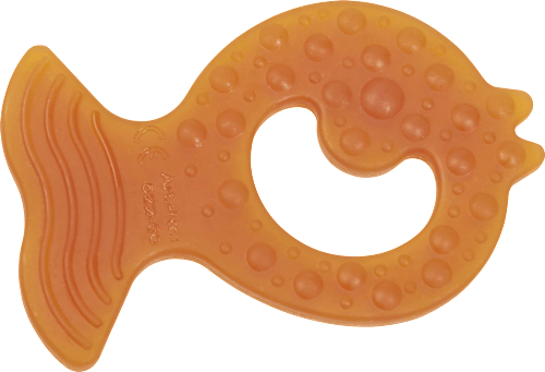 Beißring Bio, Naturkautschuk, Fisch   Grünspecht