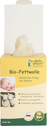 Fettwolle Bio Grünspecht