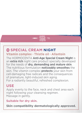 Nachtcreme Anti-Age Spezial Hormocenta