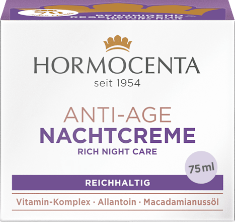 Nachtcreme Anti Age reichhaltig Hormocenta