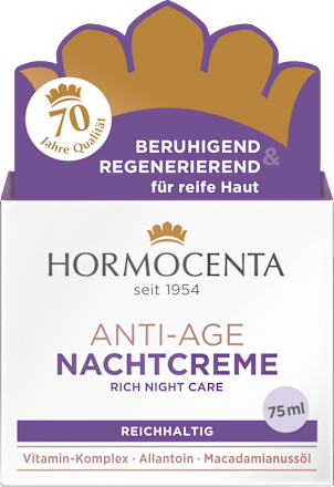 Nachtcreme Anti Age reichhaltig Hormocenta