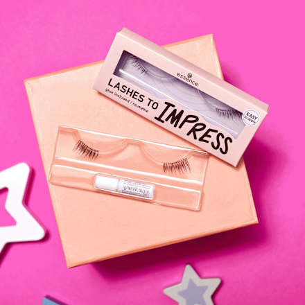 Künstliche Wimpern To Impress 03 Half Lashes (1 Paar) essence