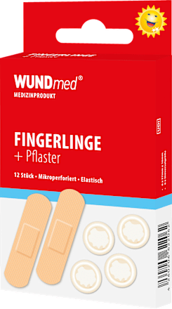 Fingerlinge und Pflaster WUNDmed