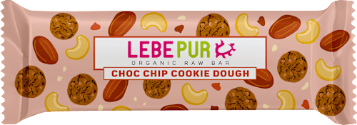 Rohkostriegel Bio Choc Chip Cookie Dough Lebepur