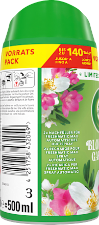 Lufterfrischer Freshmatic Blooming Garden Nachfüllpack (2x250 ml) AirWick
