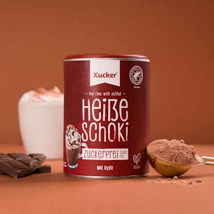 Kakaopulver, Heiße Schokolade mit Xylit Xucker