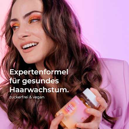 Haarvitamine Hair Glow Biotin Gummies (60 Stück) yuicy