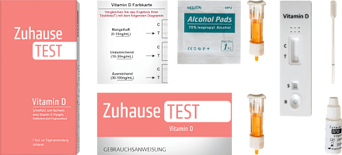 Zuhause Test Vitamin D, 1 Anwendung NanoRepro